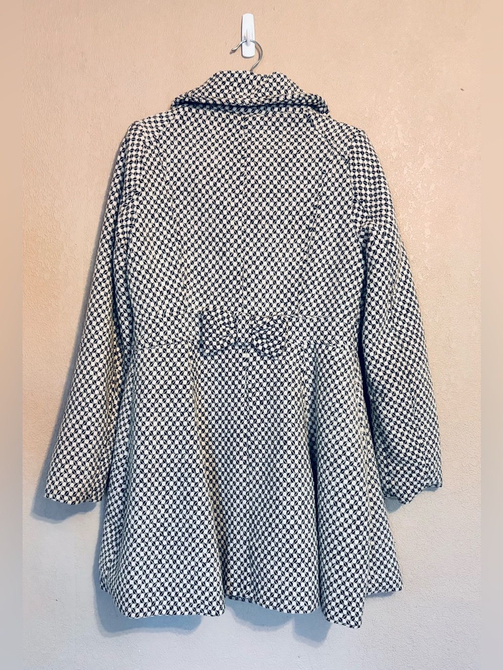 Bethany Mota for Aéropostale Houndstooth Pea Coat